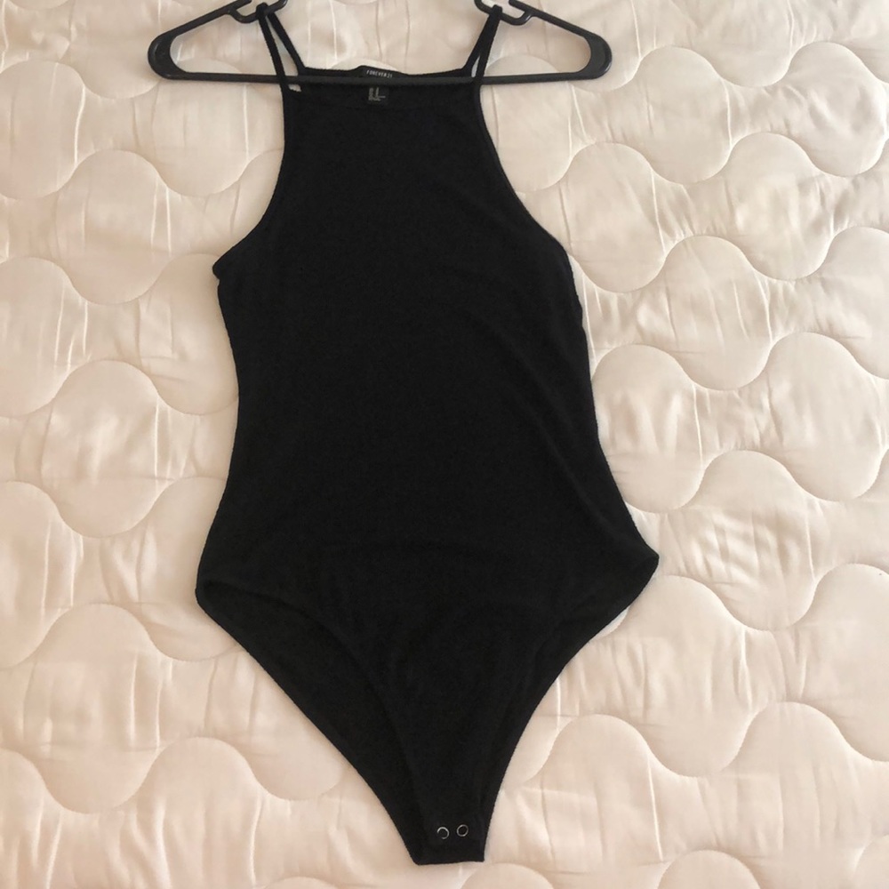 Black forever 21 bodysuit